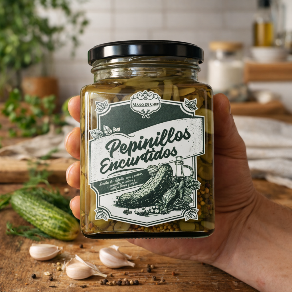 Pepinillos Encurtidos - Mano de Chef
