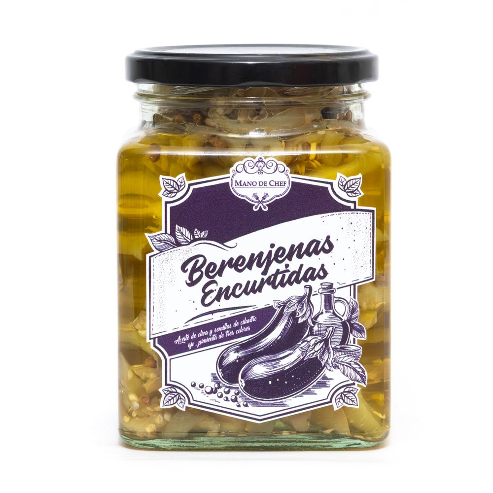 Berenjenas Encurtidas - Mano de Chef